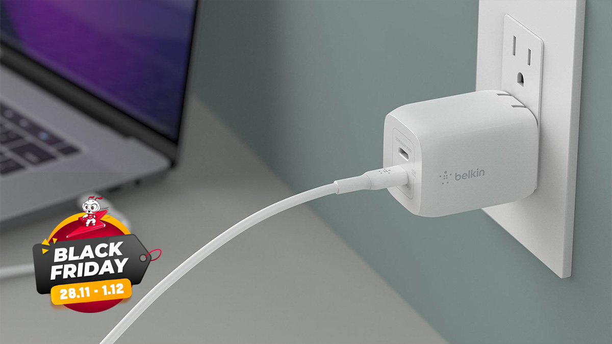 Săn deal sốc Black Friday 2025: Hàng loạt củ sạc hàng hiệu giá thơm, đặt lịch chốt deal ngay!