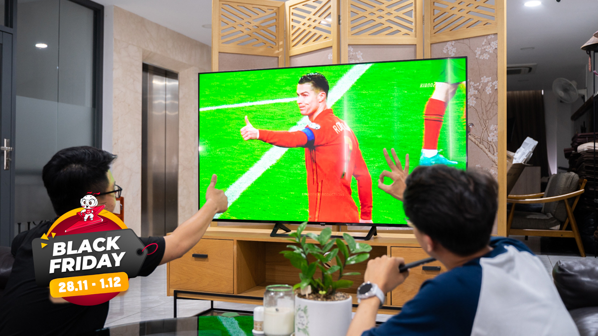 Bùng nổ Black Friday 2025: TV 4K giá sốc chỉ 5.99 triệu, Xiaomi 65 inch chỉ 10.9 triệu. Chốt deal ngay!