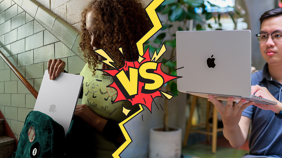 Chênh nhau hơn 10 triệu đồng, MacBook Pro M4 có thực sự áp đảo MacBook Air M5? Chênh nhau hơn 10 triệu đồng, MacBook Pro M4 có thực sự áp đảo MacBook Air M5?