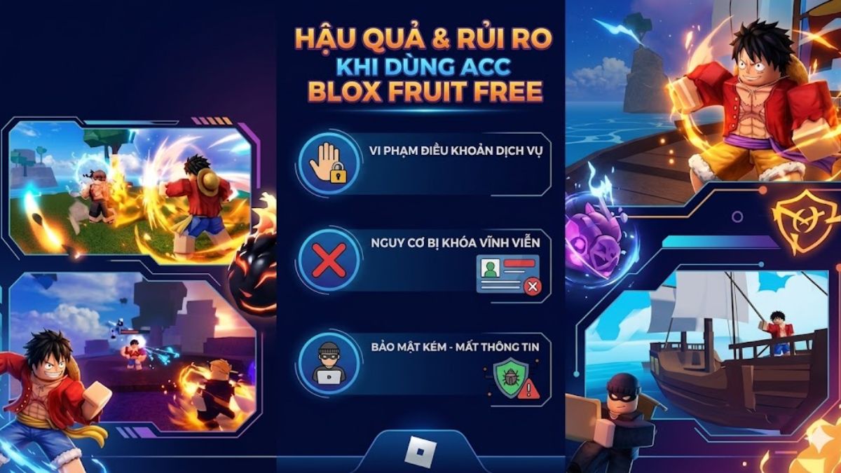 Nguyên tắc vs góc độ pháp lý khi dùng Acc Blox Fruit Free