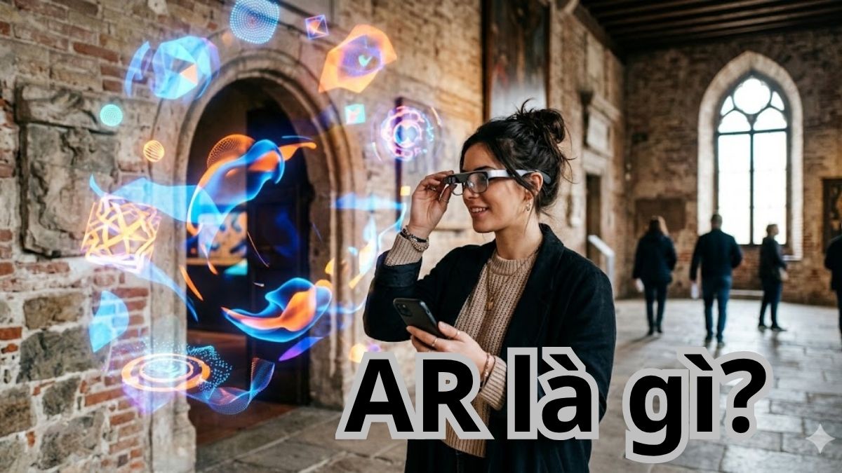 AR là gì? Phân biệt AR với VR và ứng dụng thực tế đỉnh cao 