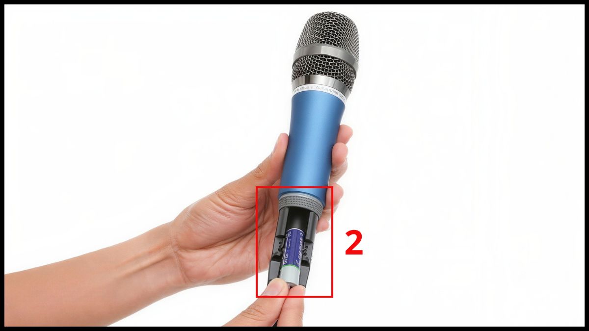 Cách kết nối micro không dây với loa Nanomax