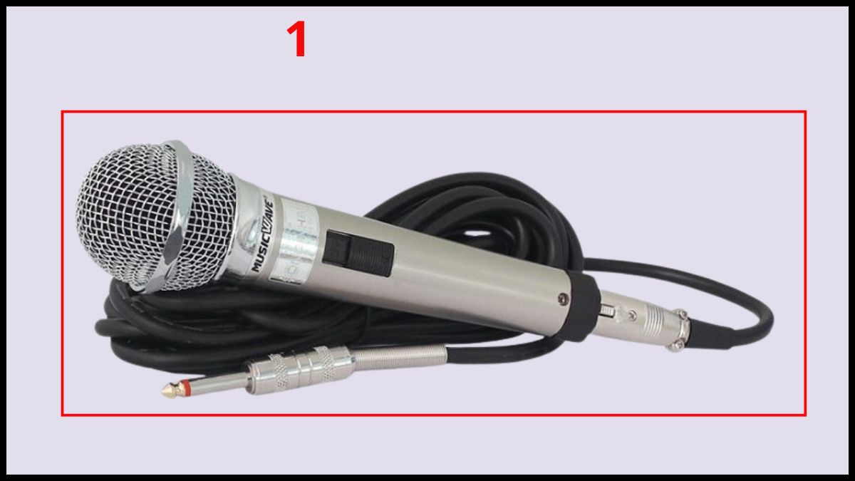 Cách kết nối micro có dây với loa Nanomax 