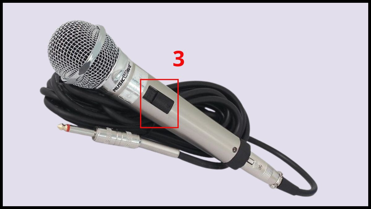 Cách kết nối micro có dây với loa Nanomax 