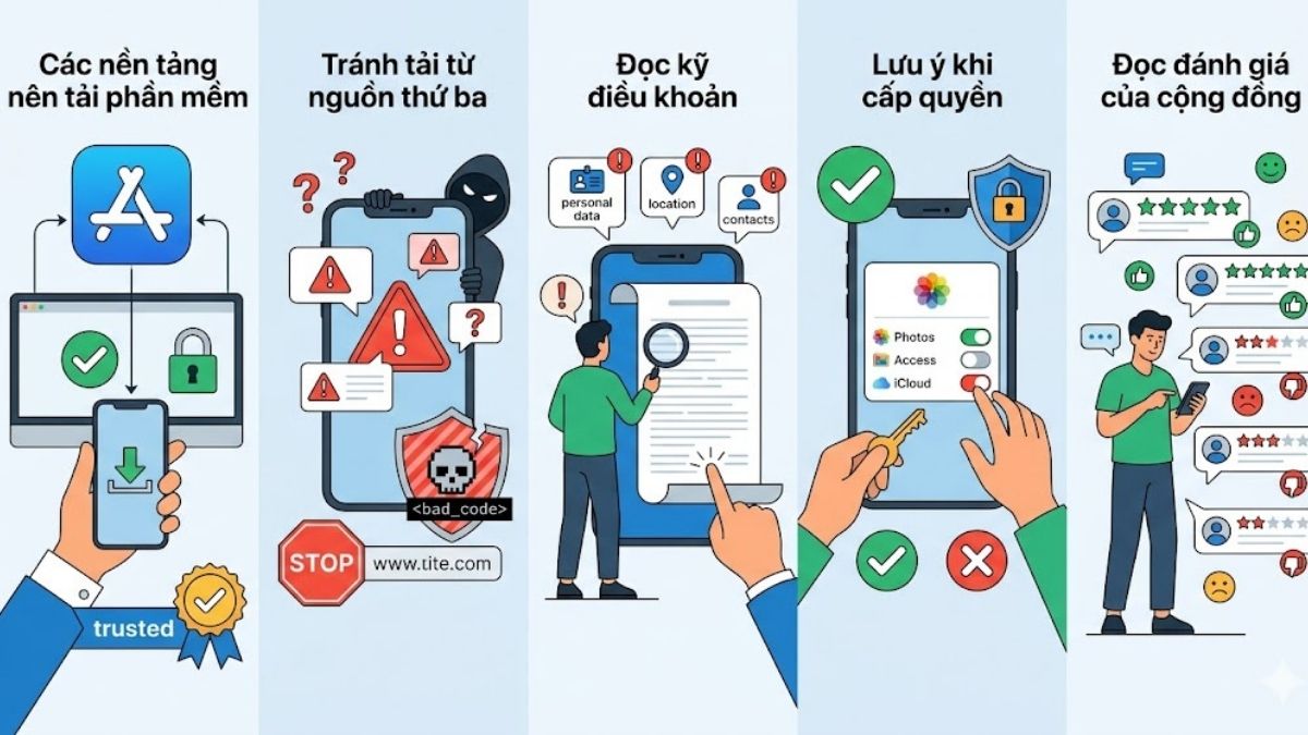 Lưu ý khi lấy lại ảnh đã xóa vĩnh viễn trên iPhone 