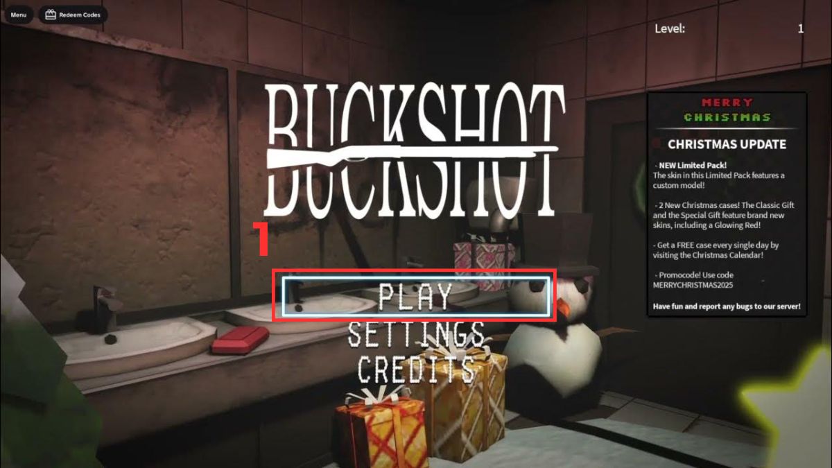 cách nhập code Buckshot