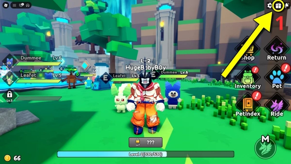 Cách nhập code Catch A Monster