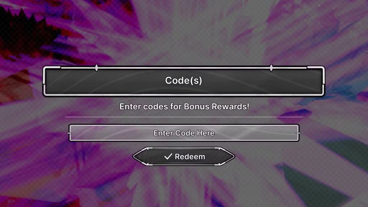 Hướng dẫn cách nhập code Jujutsu Zero