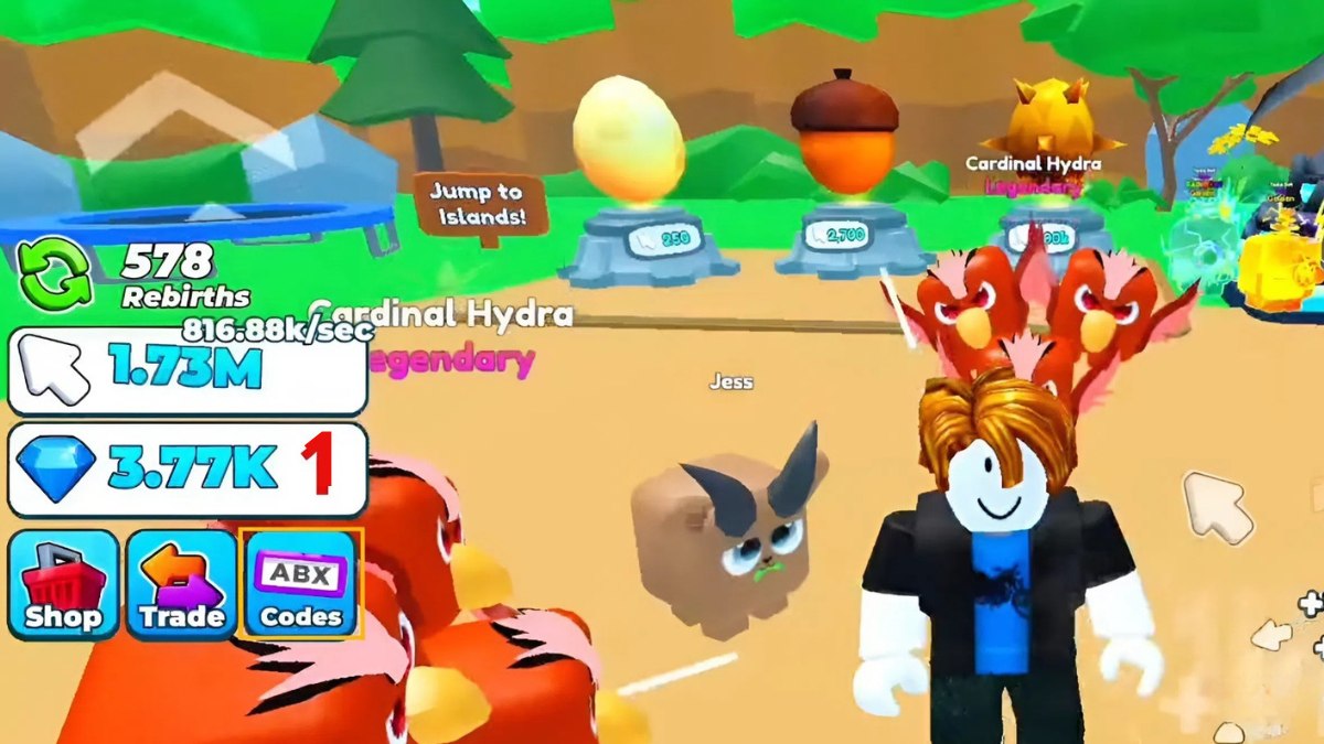 Cách nhập code Tap Simulator trong game