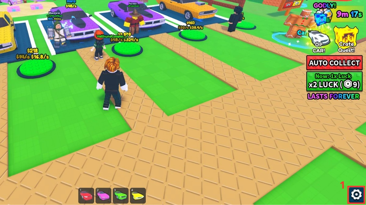 Hướng dẫn cách nhập code Unbox Your Car