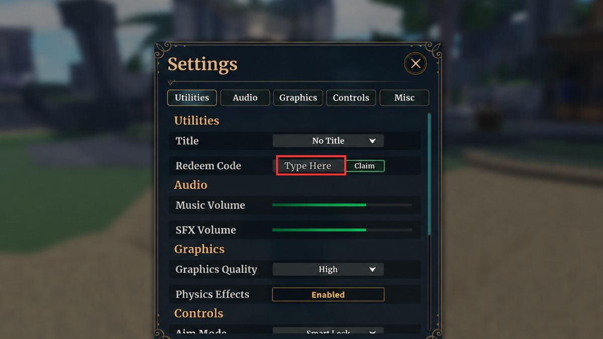 Hướng dẫn cách nhập code Wizard Alchemy 