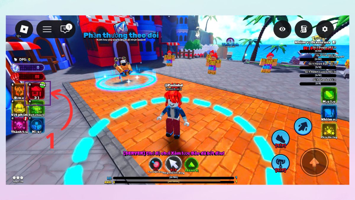 Cách nhập code World Fighters 