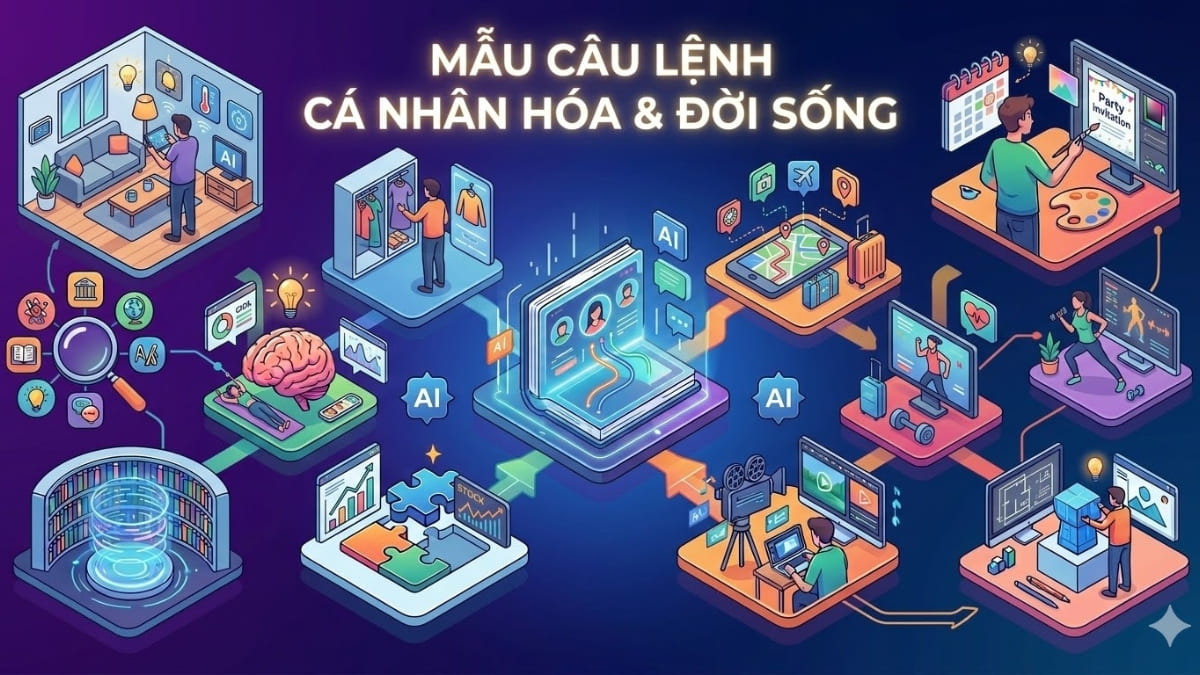 Mẫu câu lệnh Cá nhân hóa & Đời sống