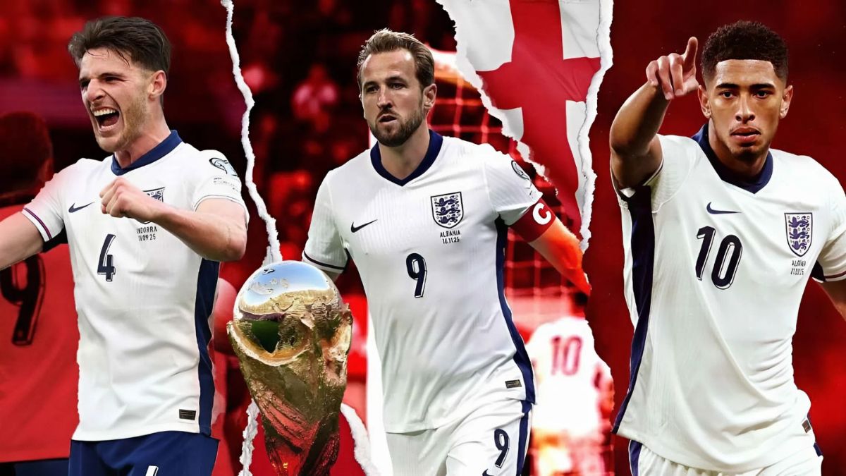 đội hình tuyển Anh World Cup 2026