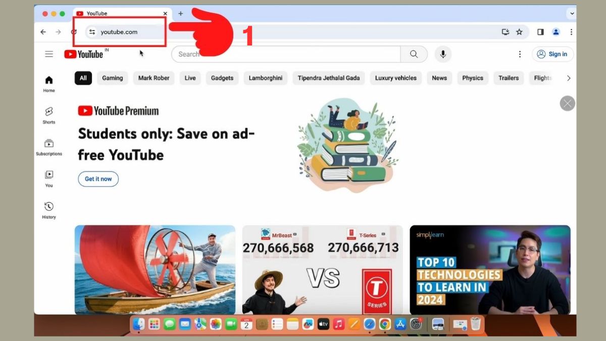 Download video Youtube trên MacBook