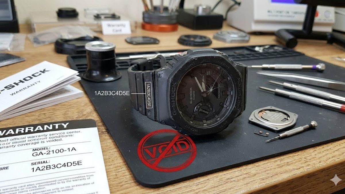 Điều kiện và thời gian bảo hành của Casio