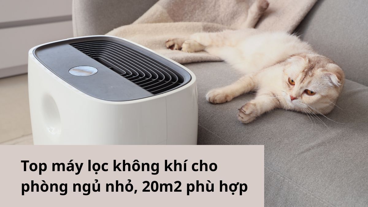 Top 9 máy lọc không khí cho phòng ngủ nhỏ, 20m2 phù hợp