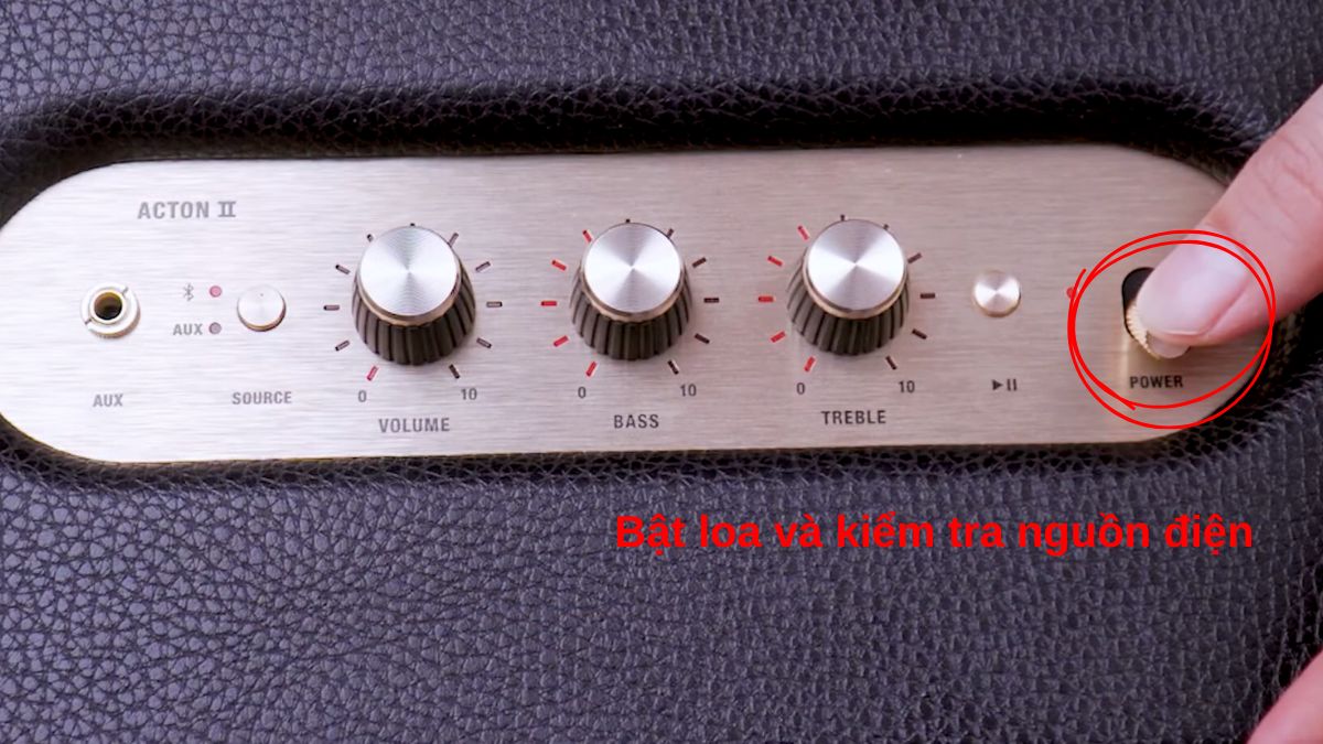 Reset loa Marshall dòng Home Line II