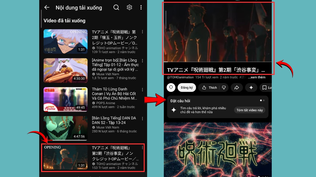Hướng dẫn xem lại và quản lý video YouTube đã tải
