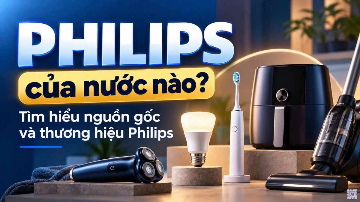 Philips của nước nào? Tìm hiểu nguồn gốc và thương hiệu Philips
