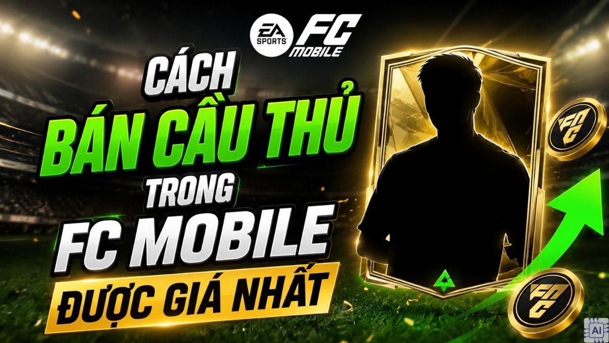 Cách bán cầu thủ trong FC Mobile được giá nhất