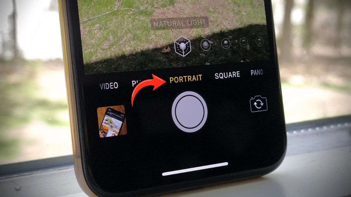 Sử dụng chế độ Chân dung Portrait Mode xóa phông