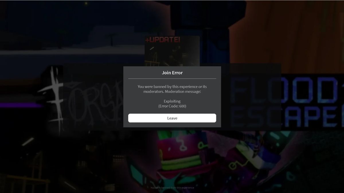 Lỗi 600 Roblox là gì?