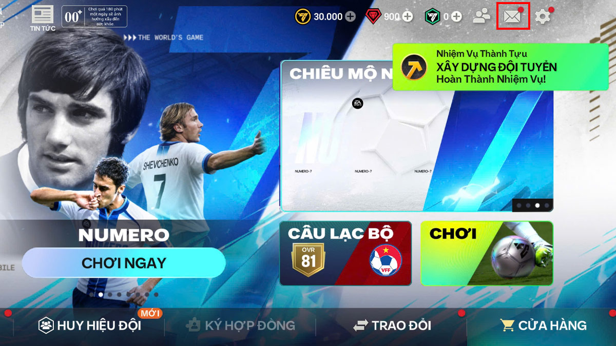 Cách đồng ý kết bạn trong FC Mobile nhanh chóng