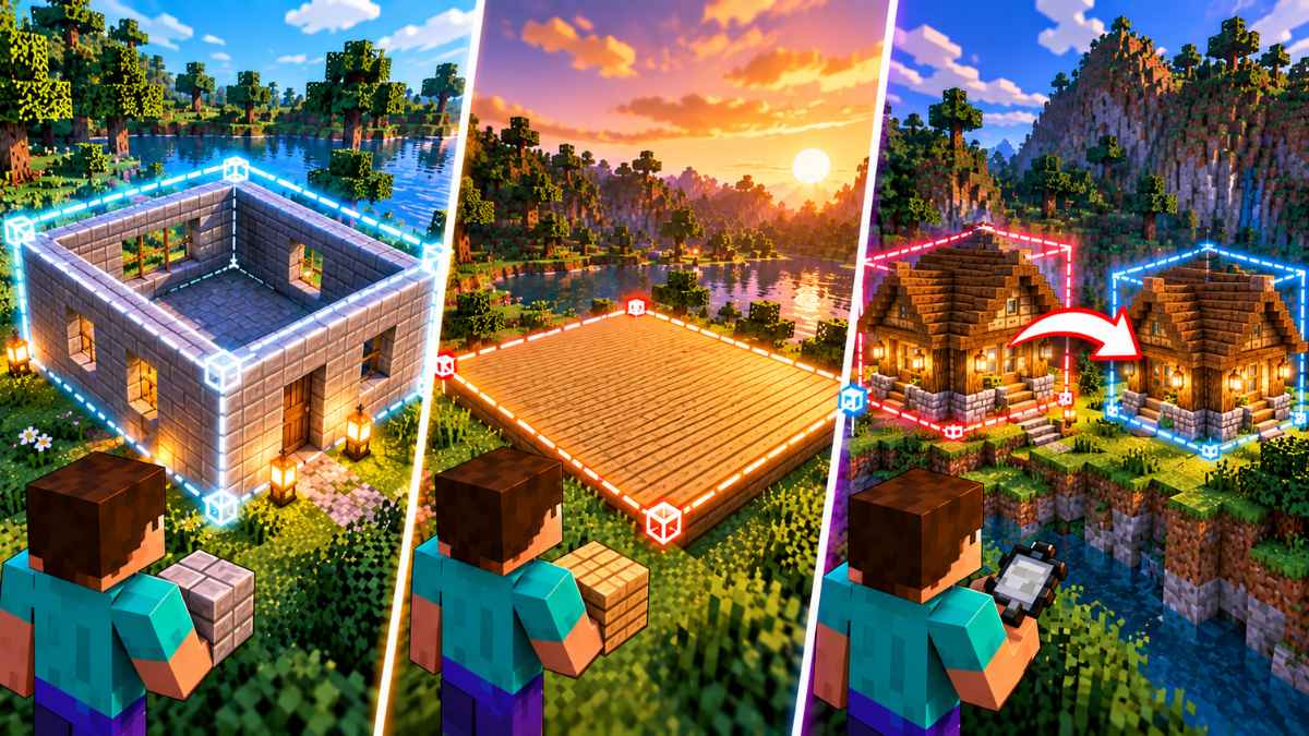 Cách xây nhà Minecraft đẹp, đơn giản cho người mới