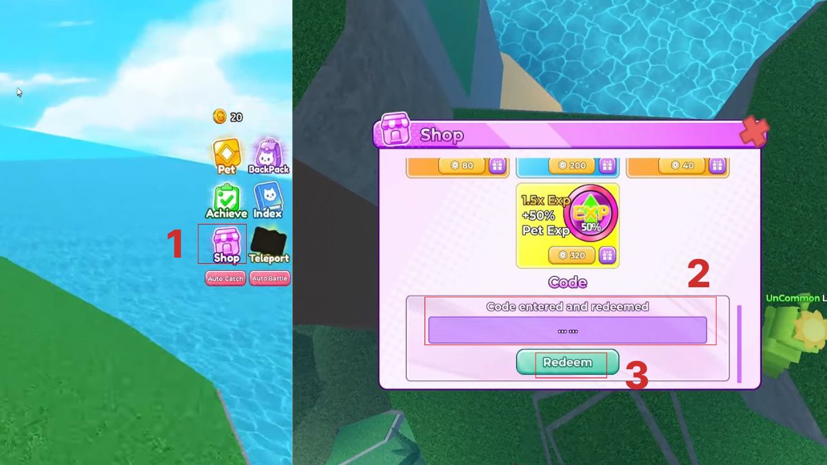 Hướng dẫn nhập code Blox Monsters chi tiết