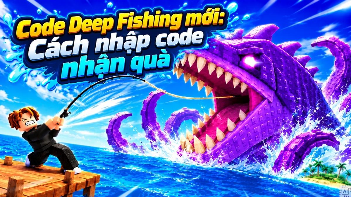 Code Deep Fishing mới 2026: Cách nhập code nhận quà