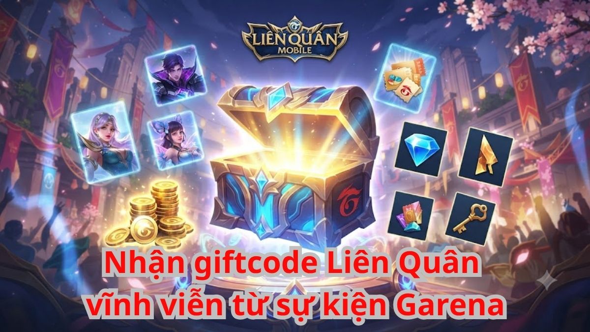 Nhận giftcode Liên Quân vĩnh viễn từ sự kiện Garena
