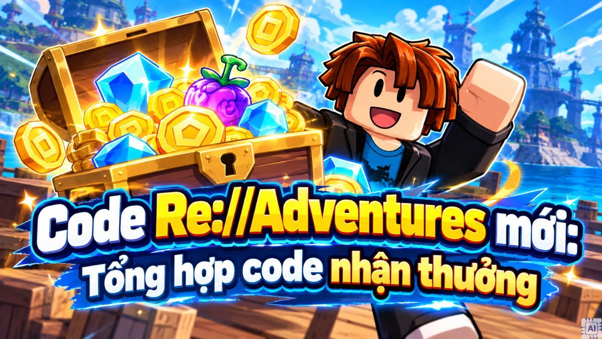 Code Re Adventures mới nhất 2026 và cách nhập code nhận quà