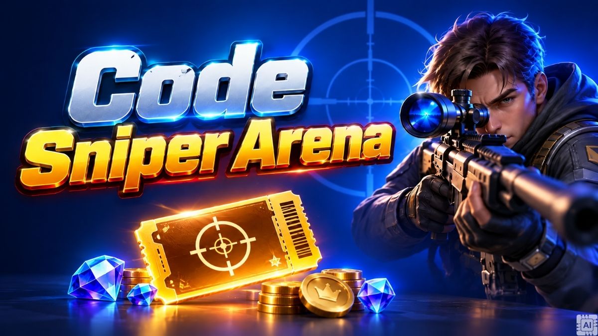 Full code Sniper Arena mới nhất 2026, cách nhập