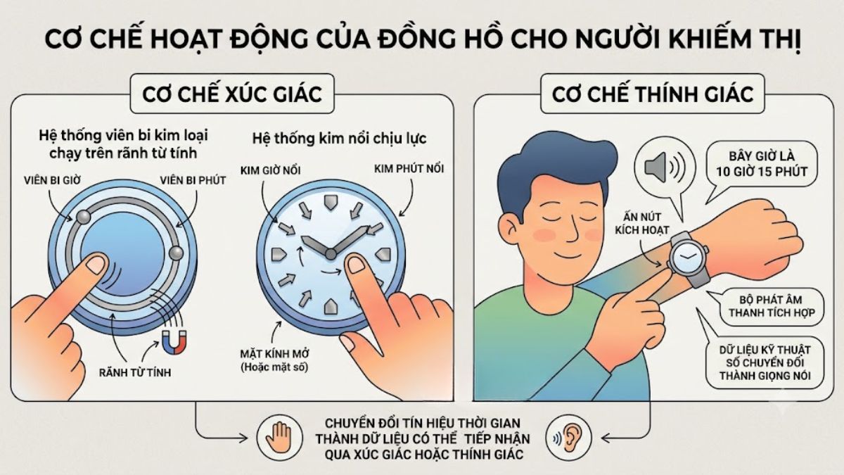Cơ chế hoạt động của đồng hồ