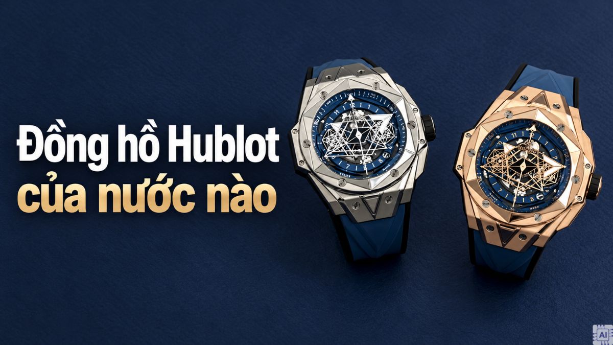 Đồng hồ Hublot của nước nào? Hướng dẫn phân biệt đồng hồ Hublot thật giả chính xác