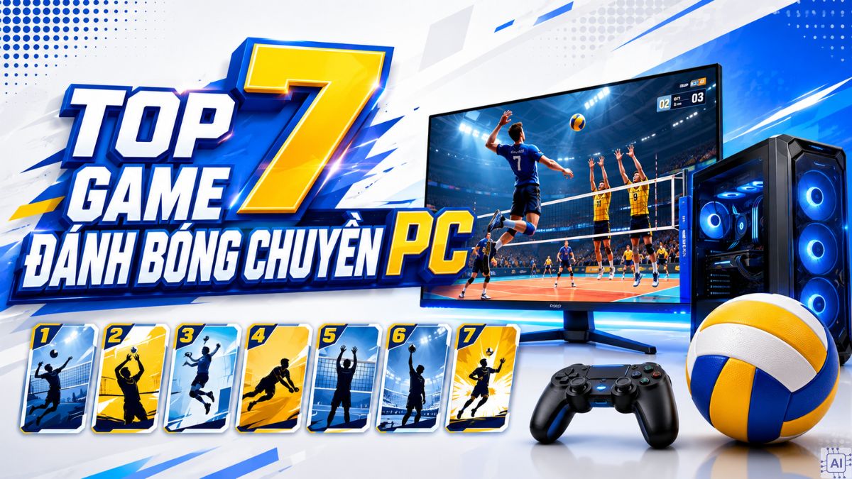 Top 7 game bóng chuyền PC hấp dẫn dành cho người yêu thể thao