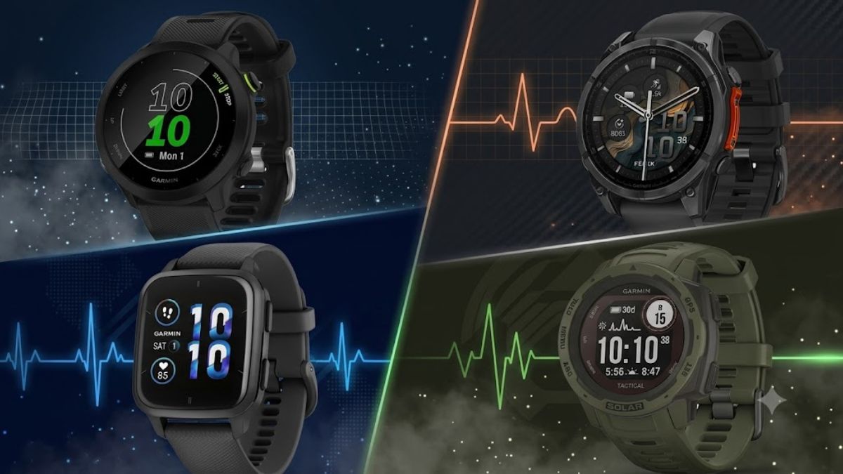 Các dòng đồng hồ Garmin phổ biến