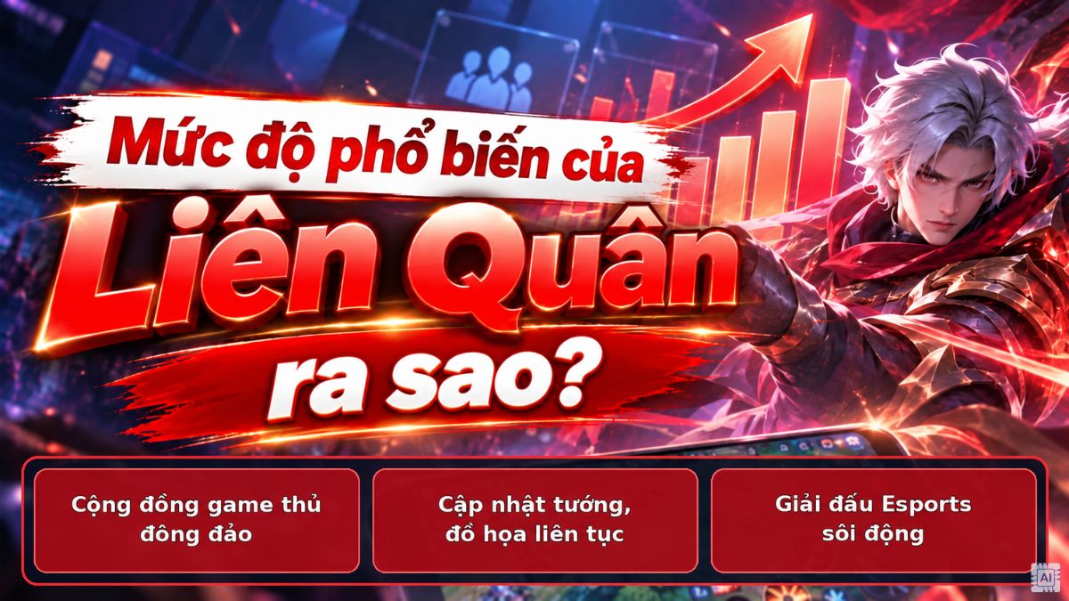 Liên Quân là một tựa game có nhiều người chơi