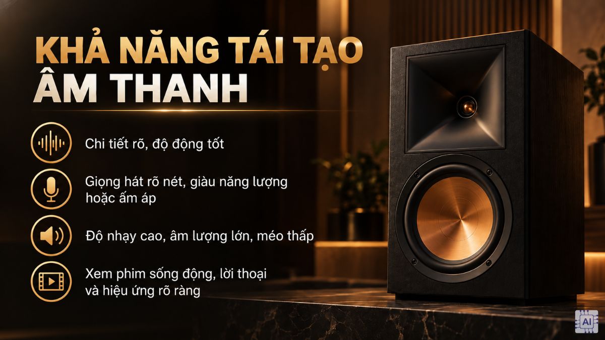 Khả năng tái tạo âm thanh