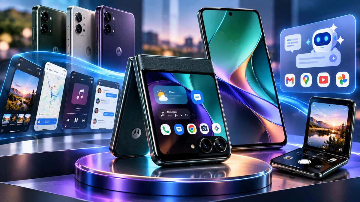 Trải nghiệm Android và dòng Razr màn hình gập