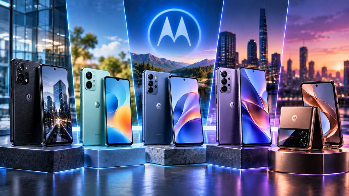 Các dòng điện thoại Motorola phổ biến