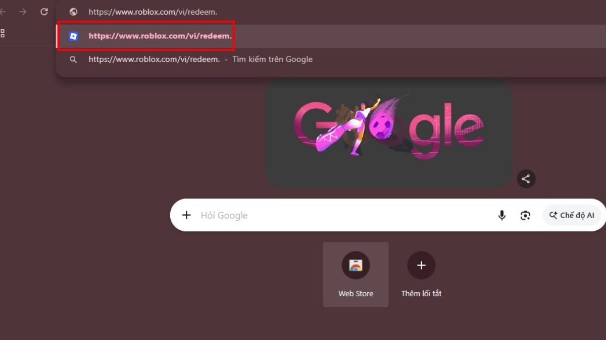 Cách nhập code Robux Free nhận quà miễn phí