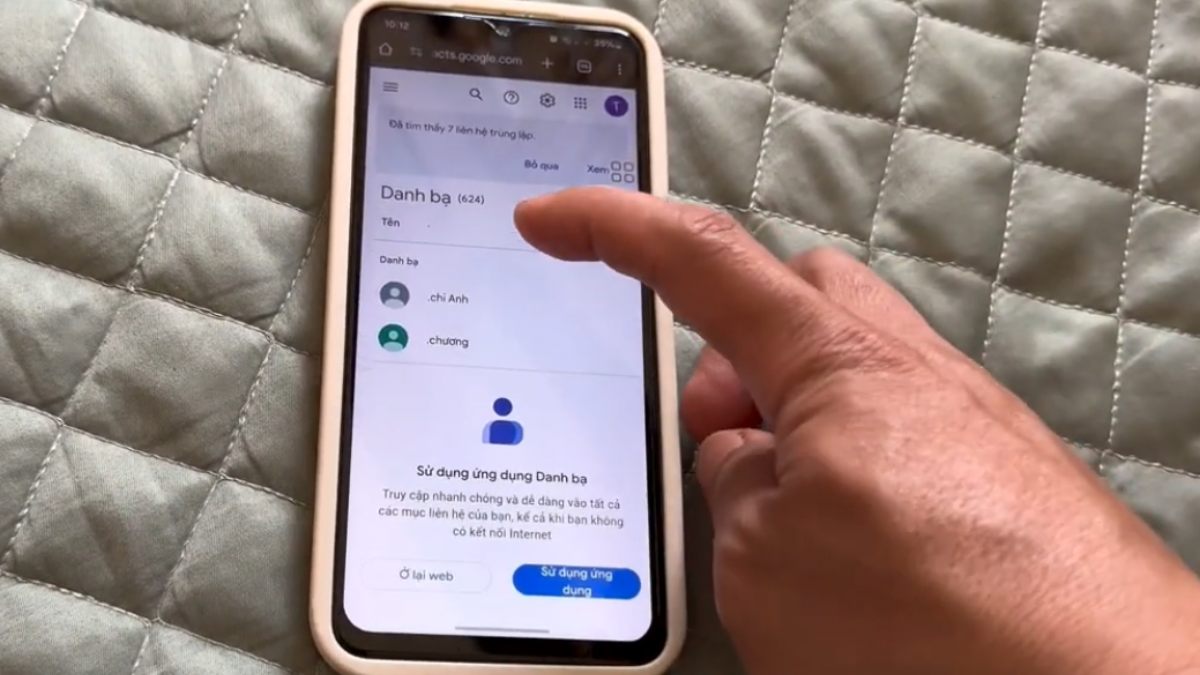 Hoàn tất đồng bộ danh bạ OPPO qua tài khoản Google