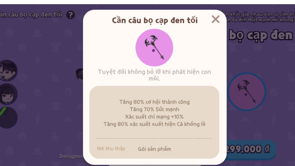 Cần câu "Cày tiền"