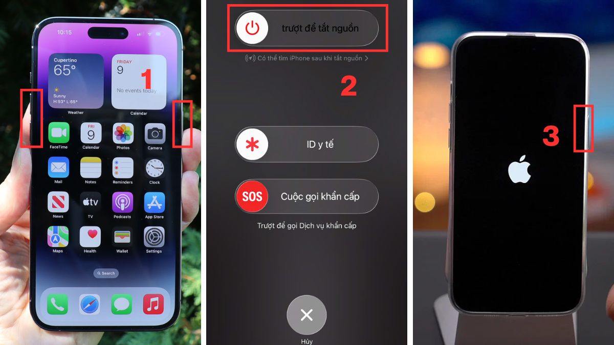 Cách khắc phục lỗi âm lượng iPhone bị nhỏ dần khởi động lại thiết bị