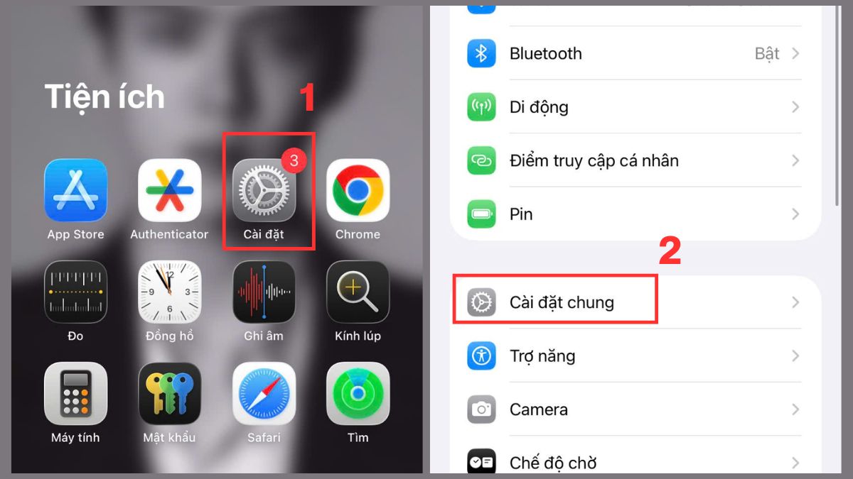 Cách khắc phục lỗi âm lượng iPhone bị nhỏ dần Cập nhật phiên bản iOS mới bước 1