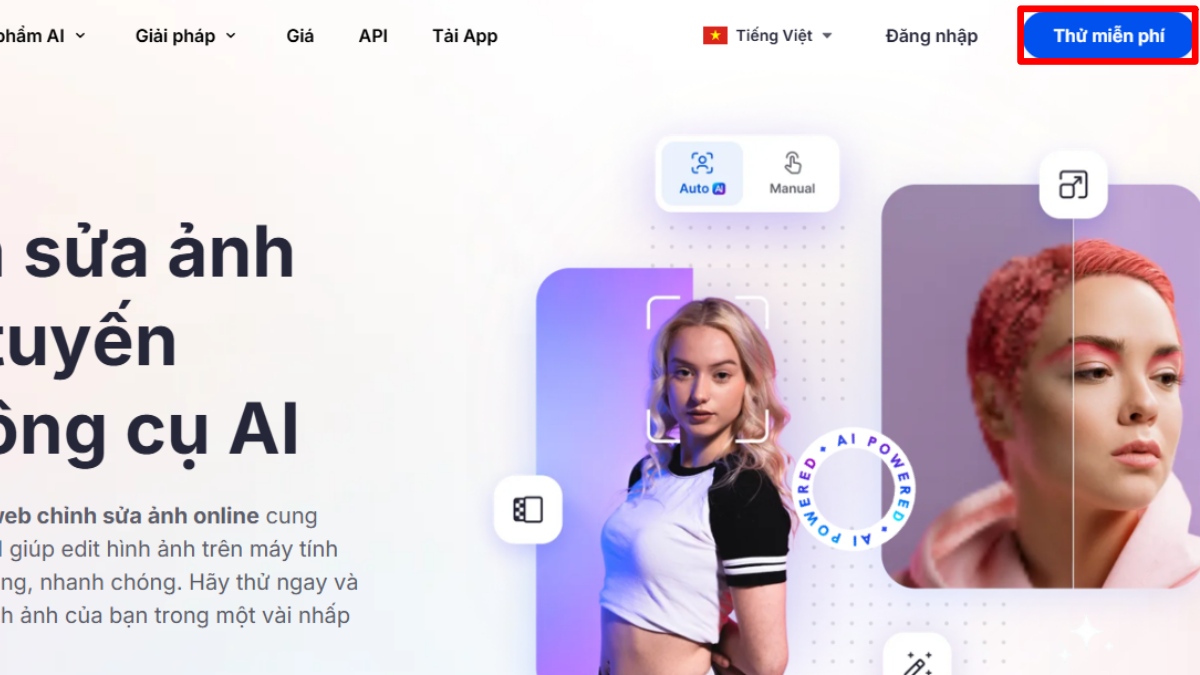 cách Tạo tài khoản Snapedit miễn phí bước 1