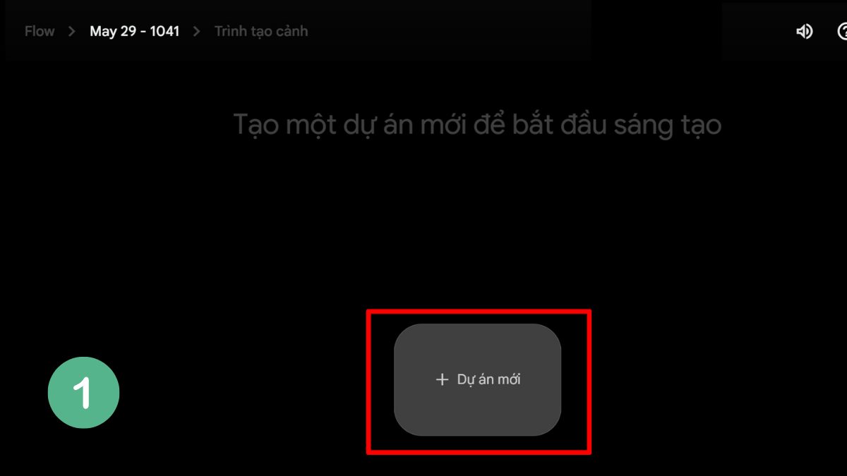 Cách sử dụng Veo 3 tạo video trong Flow của Google Labs bước 1