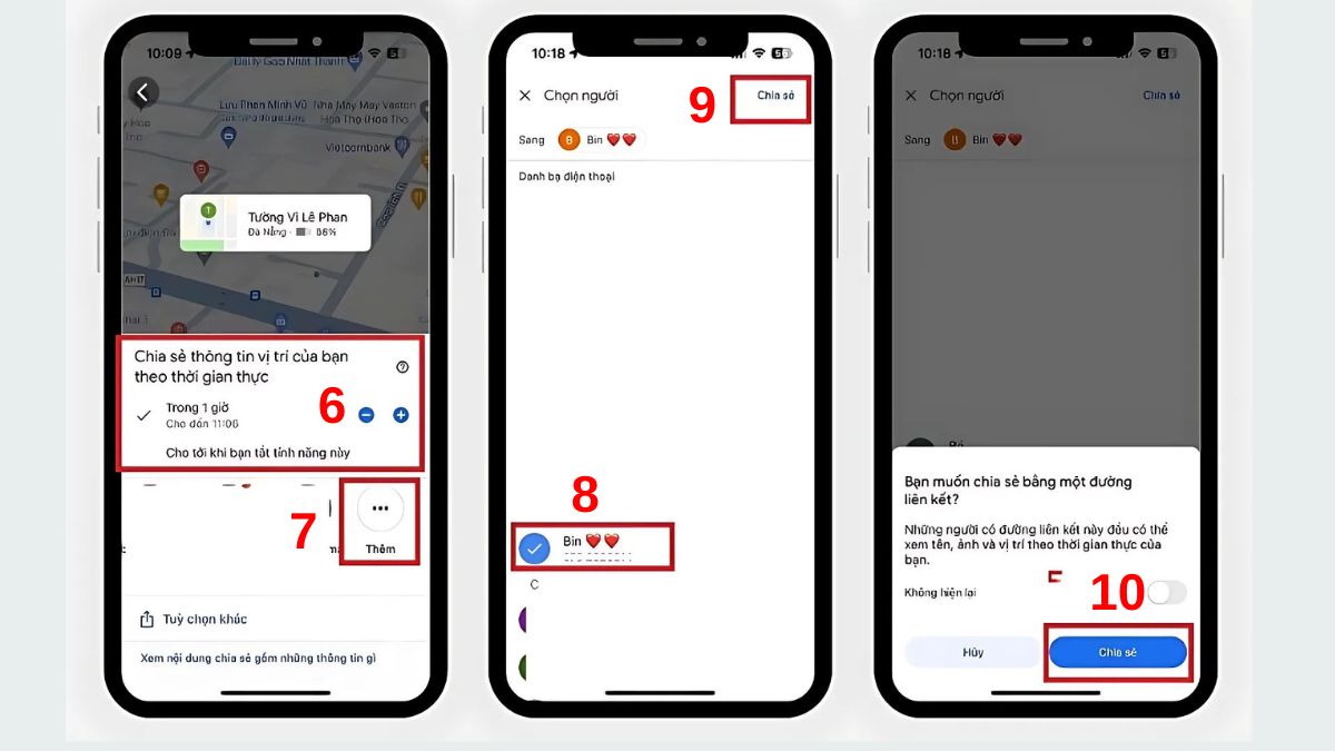 CÁCH Tìm điện thoại bị mất qua gmail bằng Google Maps BƯỚC 4